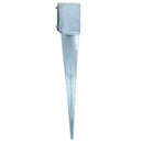 Fence Post Holder Support Drive In Spike Galvanised 100 x 100 x 750mm