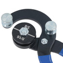 Cintreuse de conduites de frein, outil de cintrage de conduites de gaz en cuivre pour 3/16" 1/4" 5/16" 3/8"