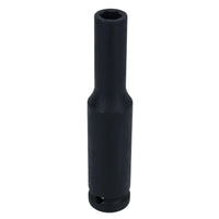 Extra Deep Long Metric MM Impact Socket 1/2" Drive 6 Sided Single Hex