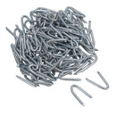 25mm Galvanised U Nails Heavy Duty Staples for Wires Fencing Mesh Netting