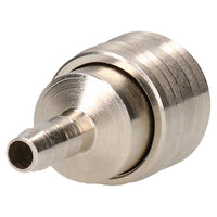 EURO Air Hose Connector Fitting Female Quick Release With Hose Tail Barb 2pk