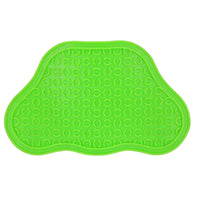 3PK Green Interactive Dog Slow Lick Mat With Suction Cups Food Accessories