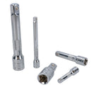 Ratchet and Socket Extension Bar set 3 Ratchets 9 Extensions 1/4 3/8 1/2 Mixed