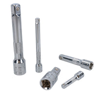 Ratchet and Socket Extension Bar set 3 Ratchets 9 Extensions 1/4 3/8 1/2 Mixed