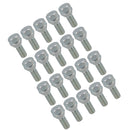 20 x M12 x 1,5 Boulons de goujon de roue de remorque pour moyeux non freinés Ifor Williams P6E Knott