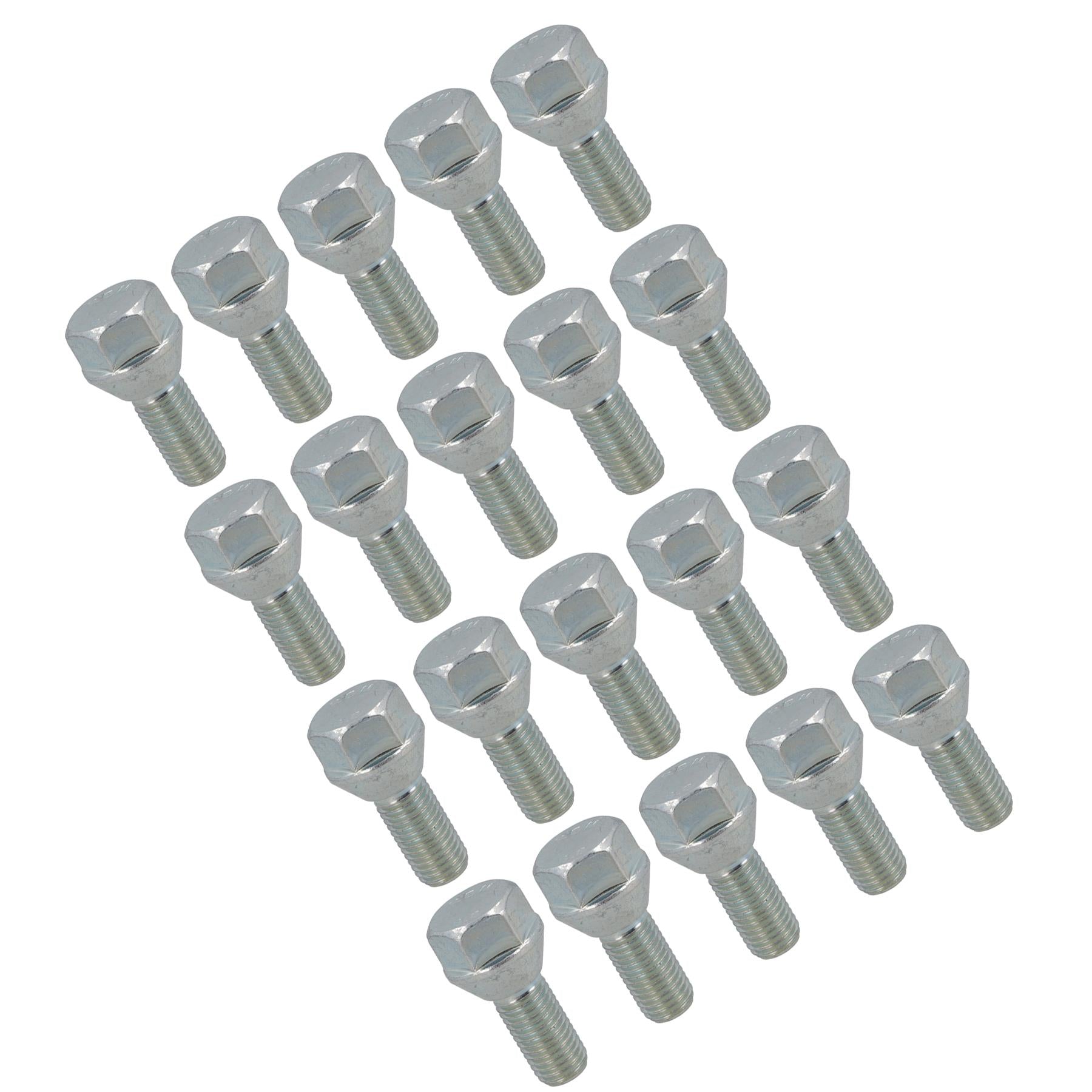 20 x M12 x 1,5 Boulons de goujon de roue de remorque pour moyeux non freinés Ifor Williams P6E Knott