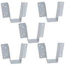 Mini Timber Wood Joist Hanger 38mm Decking Loft Galvanised Beam Holder