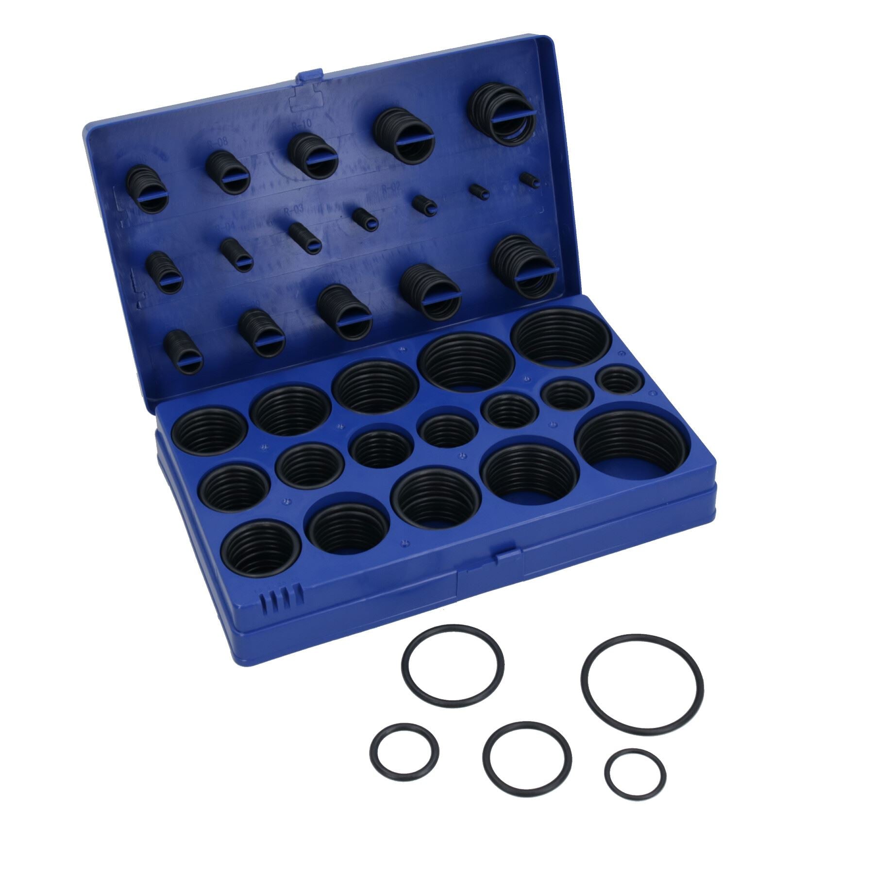 419pc Rubber Seal O-Ring Assortment Plumbing ORing Universal Metric Kit TE033
