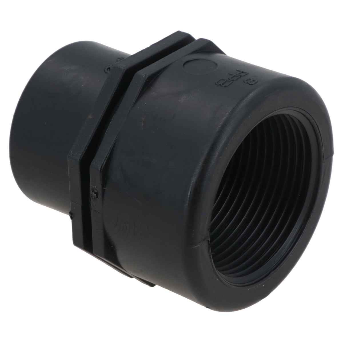 Polypropylene PP Female Threaded Pipe Reducing Socket 1-1/4in – 1in BSP