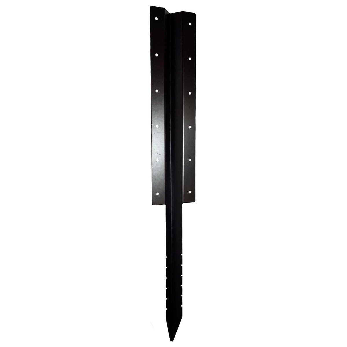 Garden Triple Sleeper Straight Support Spike Stake Powder Coated 930mm