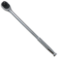 1/2-Zoll-Antrieb, extralang, Ratschen-/Steckschlüssel, Gesamtlänge 380 mm, 72 Zähne