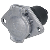 24V 7 Pin N Type Trailer Plug & Socket for HGV Commercial Vehicles Aluminium