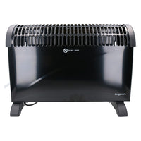 2KW Electric Fan Convector Heater Adjustable Thermostat Free Standing Home Office