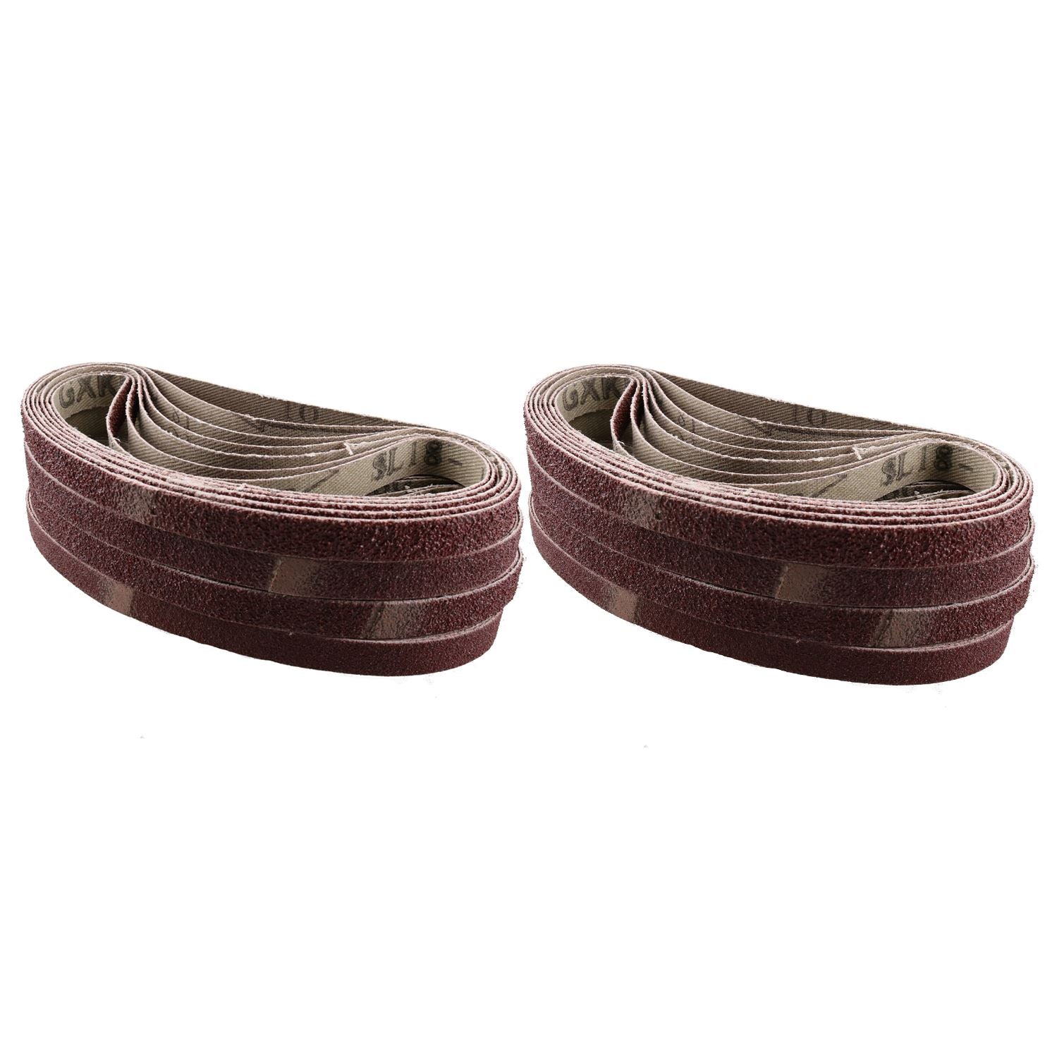 Air Finger Sander Sanding Abrasive Belts Grinder 330mm x 10mm Mixed Grit 50pk