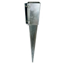Fence Post Holder Support Drive In Spike Galvanised 75 x 75 x 750mm