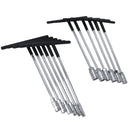Metric T Bar Handle Sockets Spanner Wrench Nut Spinner 8 – 19mm 12pc Set