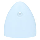 Air Vent Scoop Drain Cover Clamshell Shell Shaped White 56x50x12mm