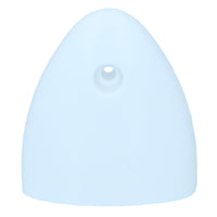 Air Vent Scoop Drain Cover Clamshell Shell Shaped White 56x50x12mm