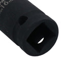 16mm 1/2in Drive Deep Metric Impact Impacted Socket 6 Sided Single Hex
