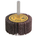 50mm 60 Grit Abrasive Flap Wheel Discs Sanding Rust Removal 6mm Shank