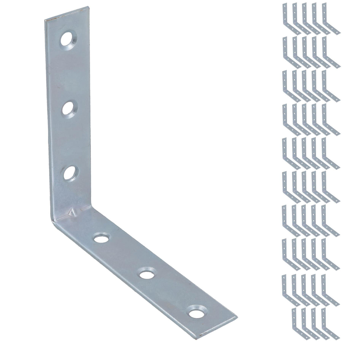 Corner Bracket Fastener Brace Mending Reinforcing Plate 75mm x 75mm