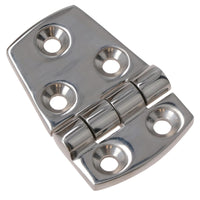 Polished Door Hinge Stainless Steel 56mm x 38mm 316 Marine Cabin Hatch