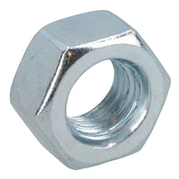 M10 x 1.5mm Hex Full Nut Fastener Hexagonal Metric Nuts Grade 8 Zinc Plated
