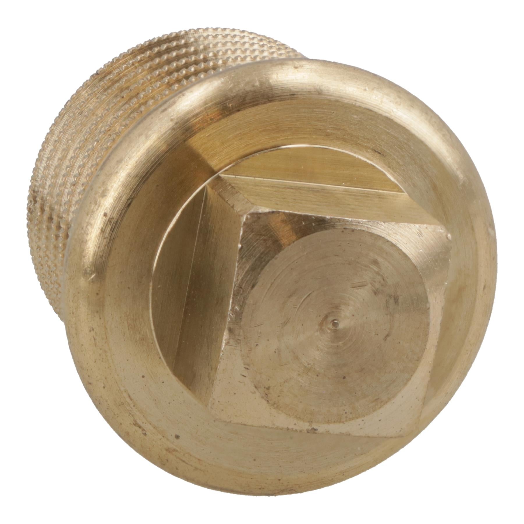 2 PACK Universal Brass Boat Drain Plug Speedboat Rib Garboard Bung Transom