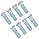 Pack of 8 M12 x 1.5 Wheel Studs For 100mm PCD 4 Stud Suspension Trailer Hubs