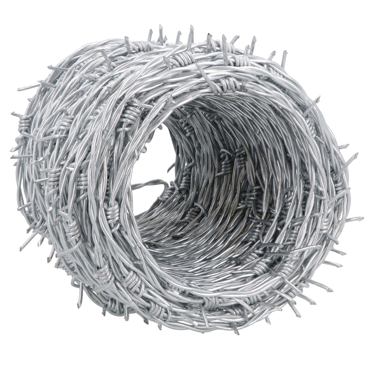 Roll Of Galvanised Barbed Razor Wire Security Livestock Fence 30 Metres x 1.7mm