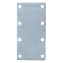 750KG Mounting Plate (Pair) 8 Hole Suspension Unit Welding Weld On Plate