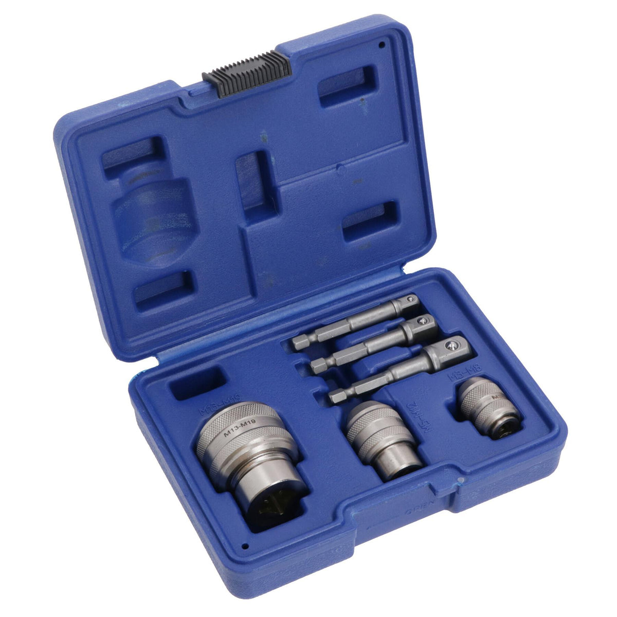 Adjustable Tapping Holder Reaming Extractor Sockets M3 – M19 Taps Mixed Drive