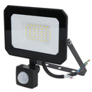 30 Watt LED Mini Floodlight With Sensor Lighting 2400 Lumens IP65 + Bracket
