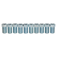 Brake Pipe Fitting Steel Male Union 3/8 x 24 UNF TTE for 3/16" Brake Pipe 10pc