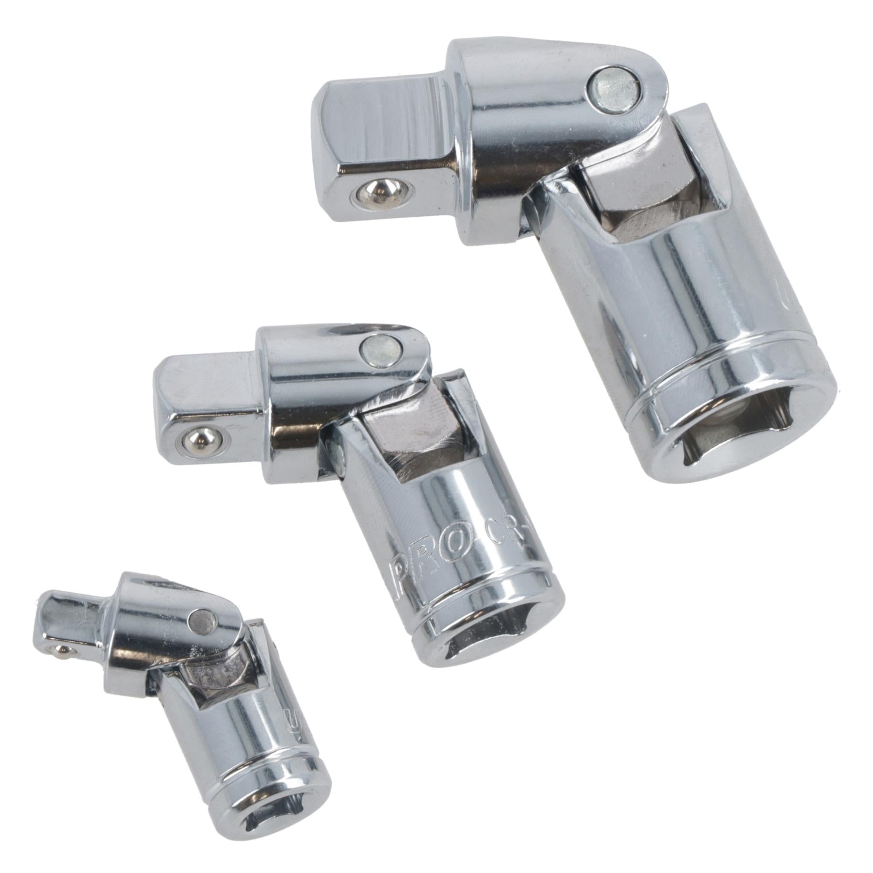 1/4" 3/8" And 1/2" Drive Universal Joint UJ Wobble Angle Extension Bergen