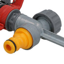 Hozelock Pulsating Garden Lawn Sprinkler Watering With Metal Spike 450m² Area