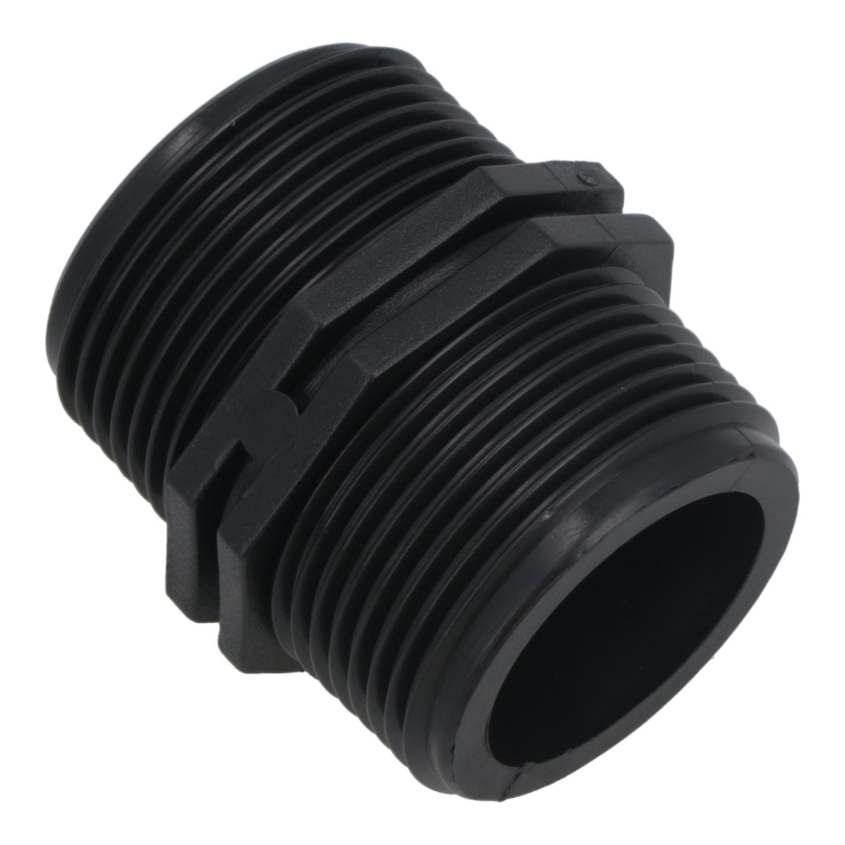 Polypropylene PP Male Nipple Thread Pipe Fitting Sockets 1in – 1in BSP