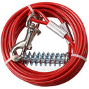 2 X Extra Strong Dog Stake Out SpikeS & 2X10ft Weather Resistant Tie-Out Cable