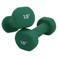 Neoprene Dumbbells Weights 0.5kg - 3kg Gym Exercise Fitness Muscle Workout