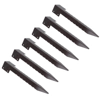 Garden Sleeper Single Corner Support Secure Stake Spike Bracket 440mm Long