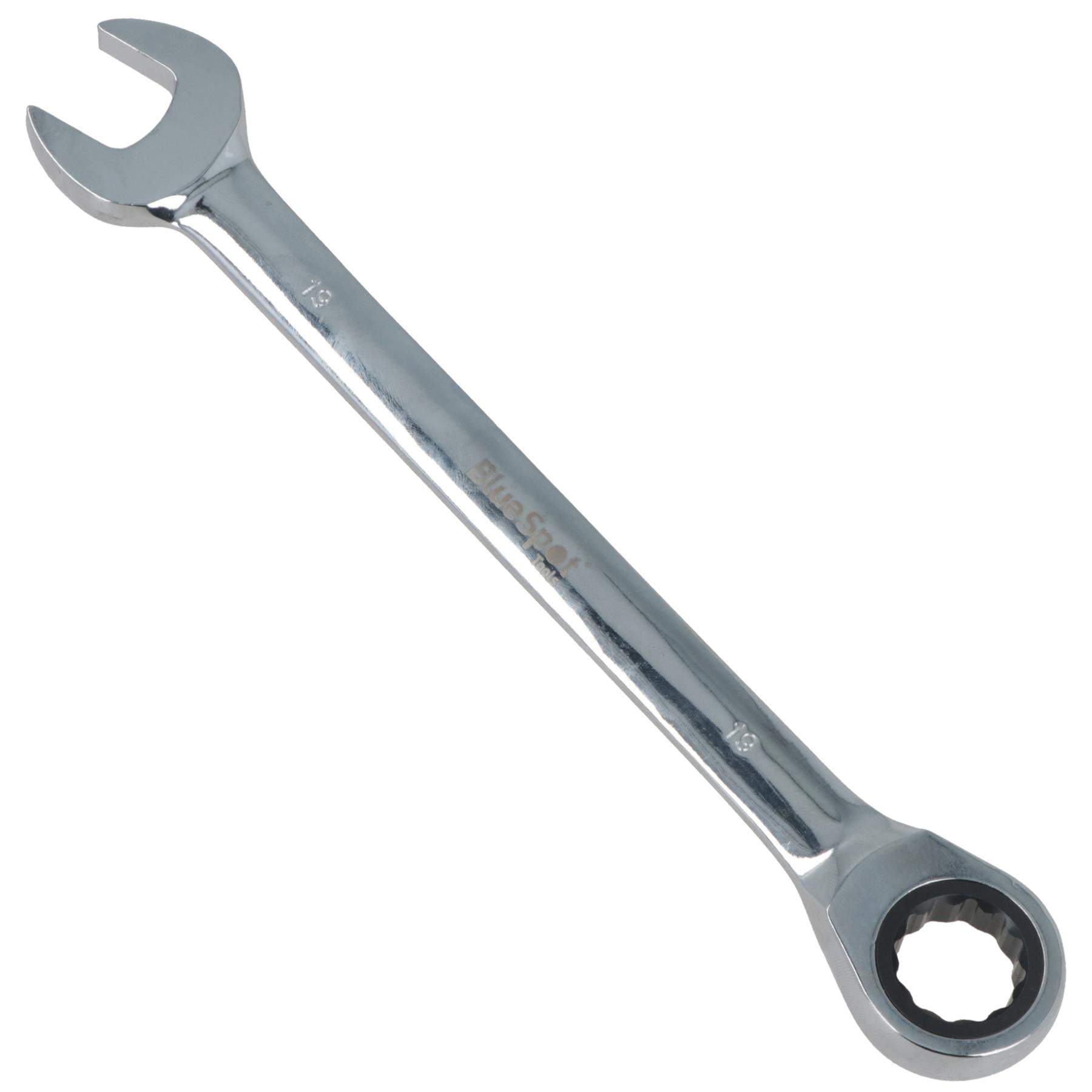 19mm metrischer Ratschen-Maulschlüssel, 72 Zähne, umkehrbar