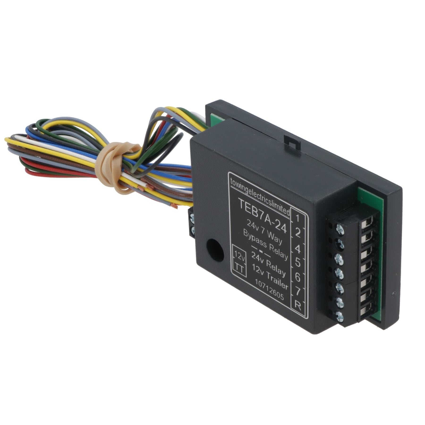 24v to 12v Towbar Electrics Bypass Relay Wiring Convertor Trailer Lights