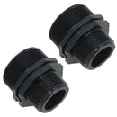 Polypropylene PP Male Threaded Pipe Reducing Nipple 1-1/2in x 1-1/4in BSP