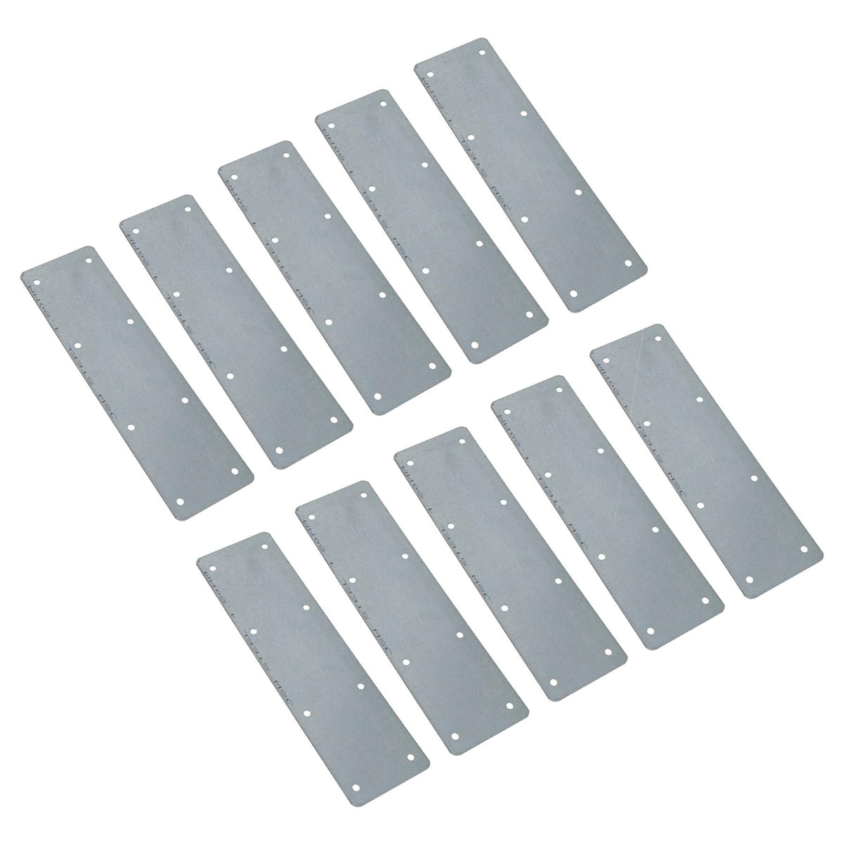 Large Internal Sleeper Straight Support Plate 100mm x 350mm Galvanised Steel