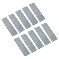 Large Internal Sleeper Straight Support Plate 100mm x 350mm Galvanised Steel