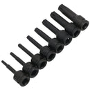 1/2" Drive Deep Impact Impacted male Torx Star Sockets T30 - T80 8pc Set