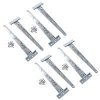 Heavy Duty T Tee Hinge For Sheds Gates Doors Zinc Plated Finish 4 – 18 Inch