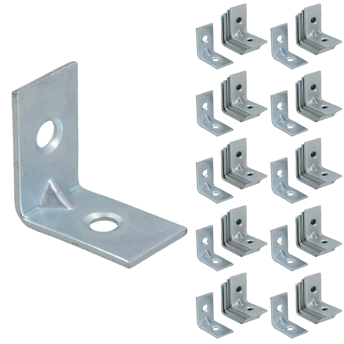 Corner Bracket Fastener Brace Mending Reinforcing Plate 25mm x 25mm