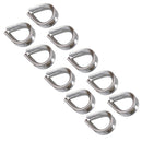 Rope Splice Thimble for 12mm Rope & Wire Spliced Boat Thimbles 316 Marine A4
