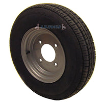 Trailer Wheel and Tyre 145 x 10" 8 PLY 5-1/2" PCD TRSP05